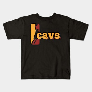 cavs basketball Kids T-Shirt